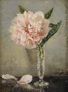 Anna Munthe-Norstedt Still Life with a Peony oil painting on canvas